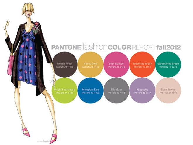 Pantone 2012 fall forecast