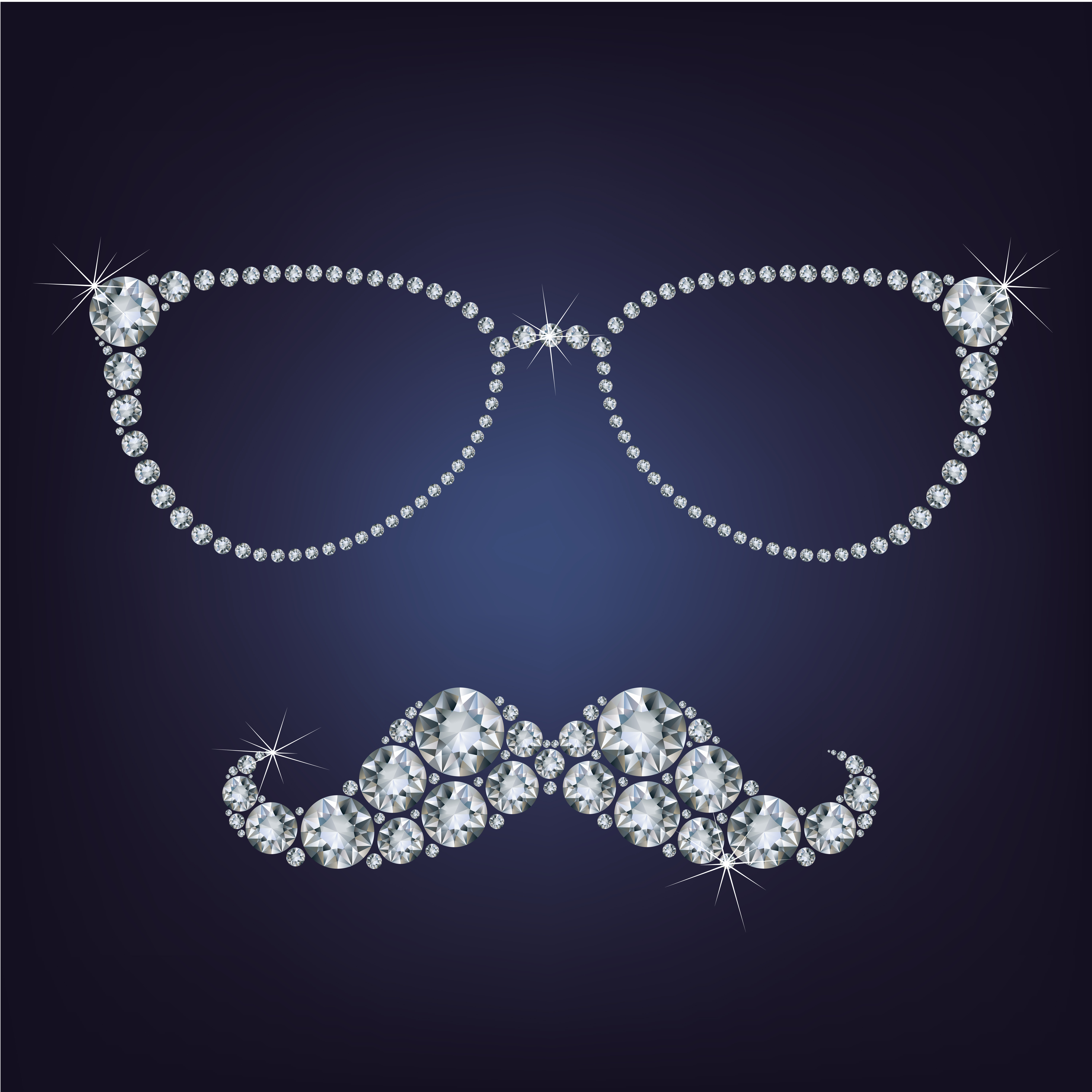 Let rhinestones freshen up your look this season, any way you see fit.