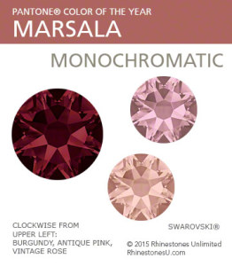 Marsala- Monochromatic