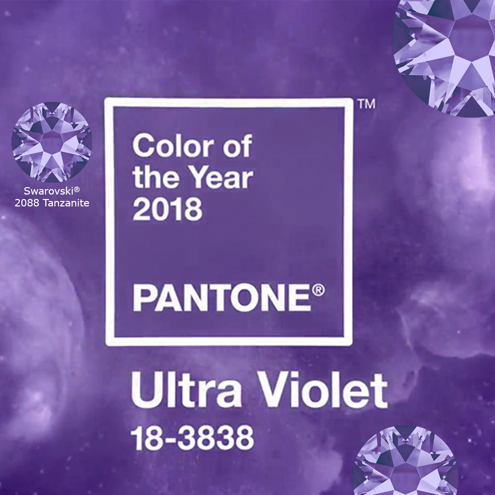 Color of the year Pantone Swarovski crystal