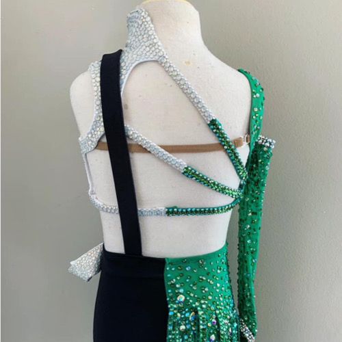 Dance Costume Inspiration from To Die For Costumes green back close