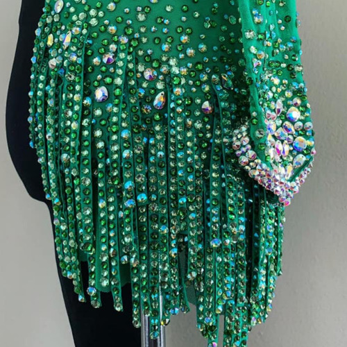 Dance Costume Inspiration from To Die For Costumes green back close