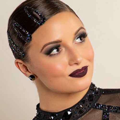 Rhinestone Hair Barrette - University of Minnesota Dance Team's Jazz Costumes