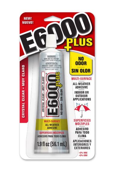 E6000 Plus Glue - Odorless Adhesive