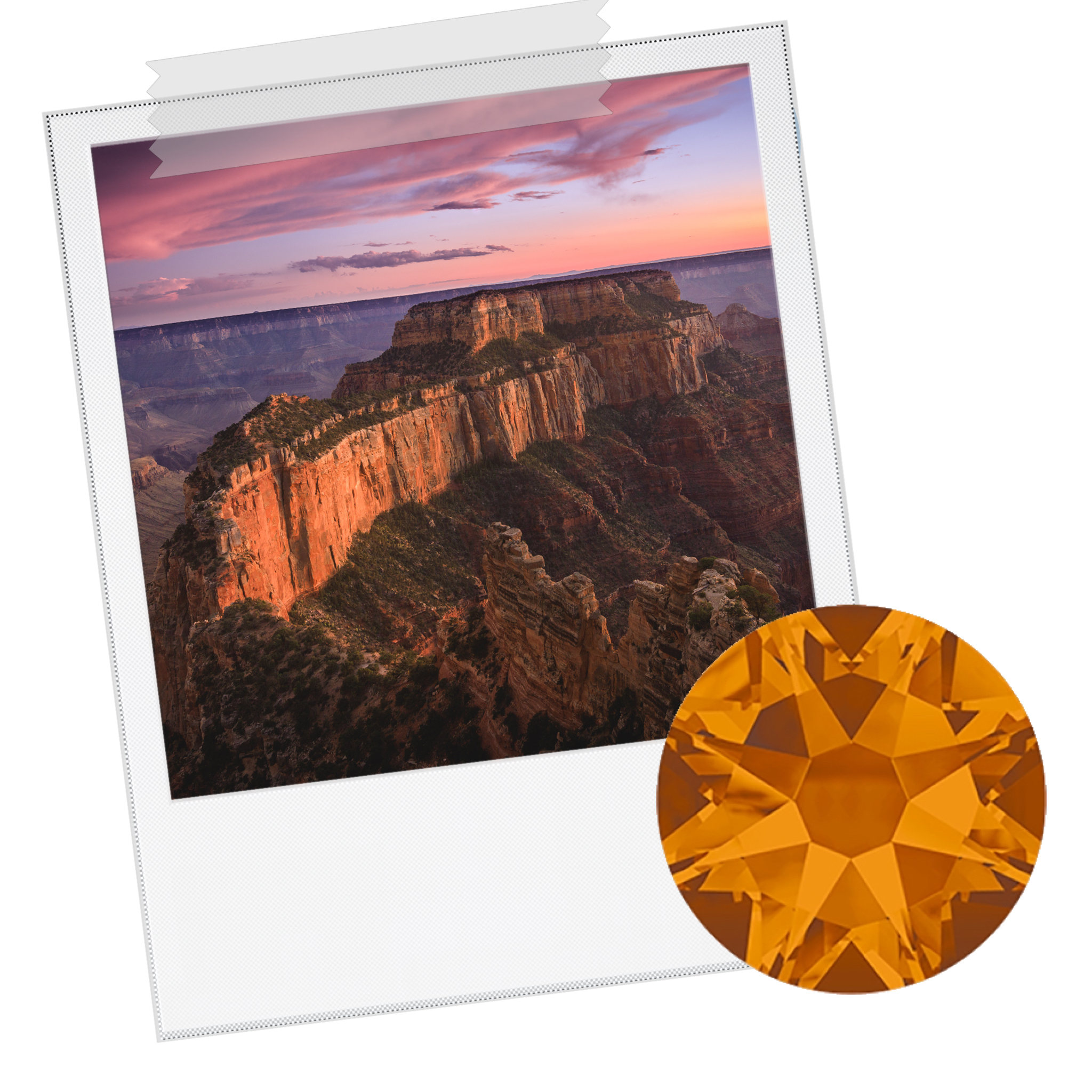 Grand Canyon - Rhinestone Copper
