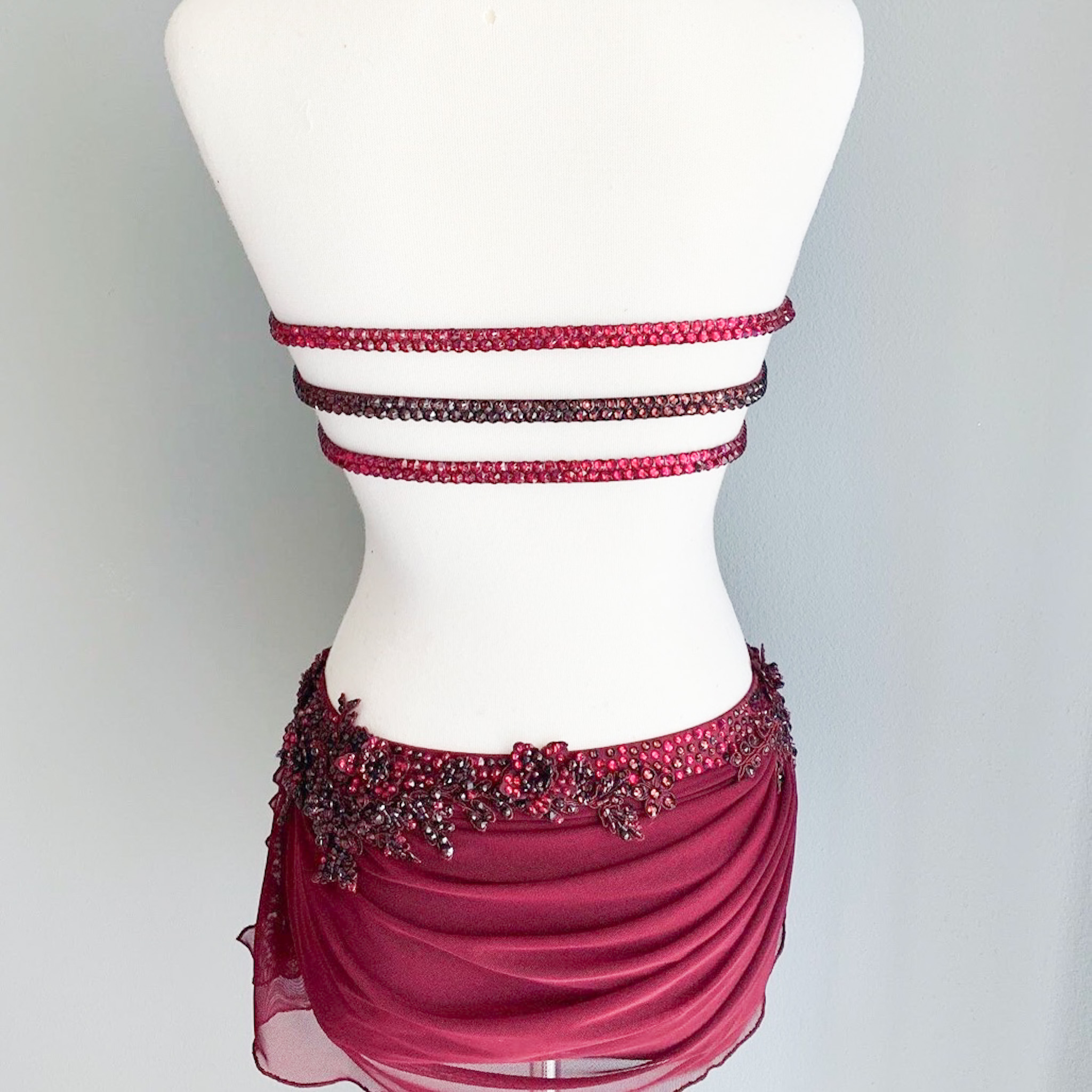 To Die For Costumes burgundy