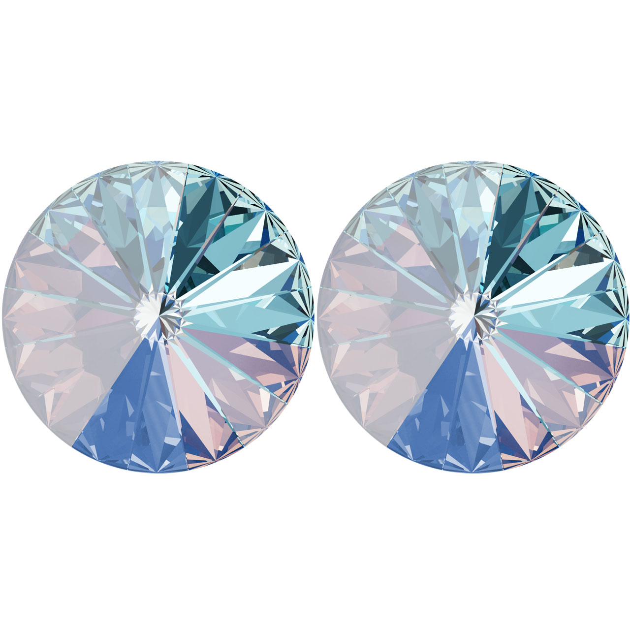 Ocean DeLite Rivoli 14mm Earrings