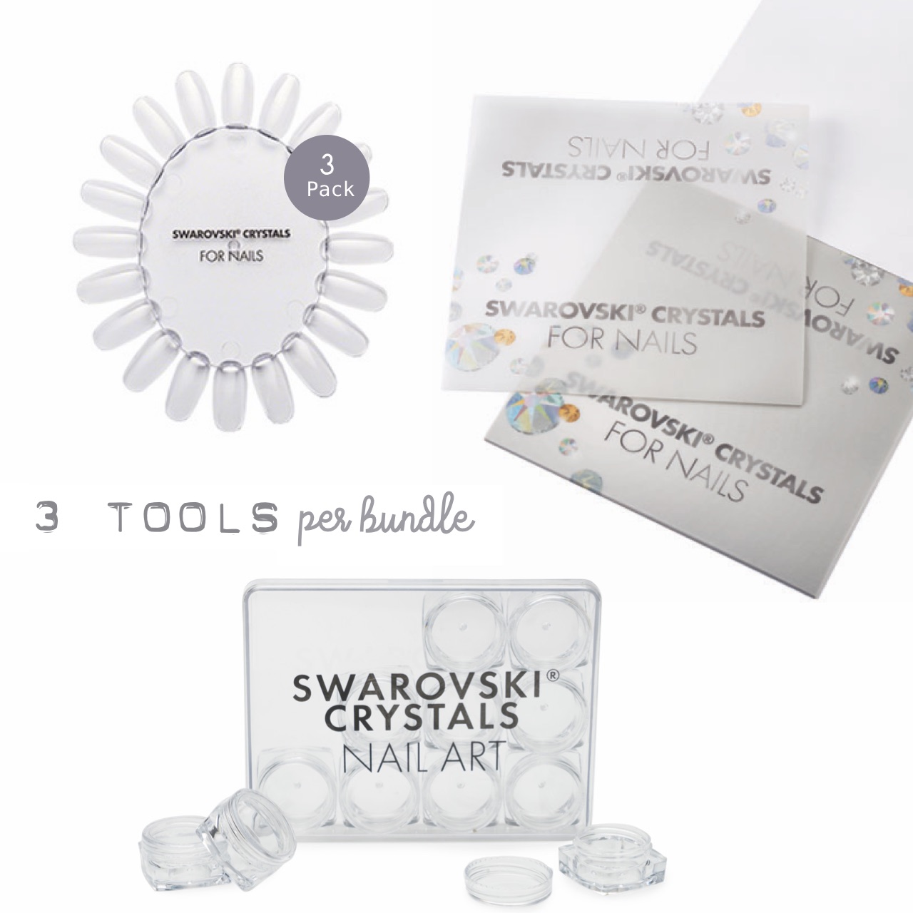 Swarovski Crystals for Nails Product Bundle