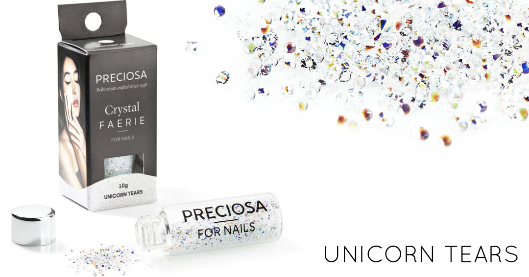 Preciosa Rhinestones - Crystal Faerie for Nails - Unicorn Tears