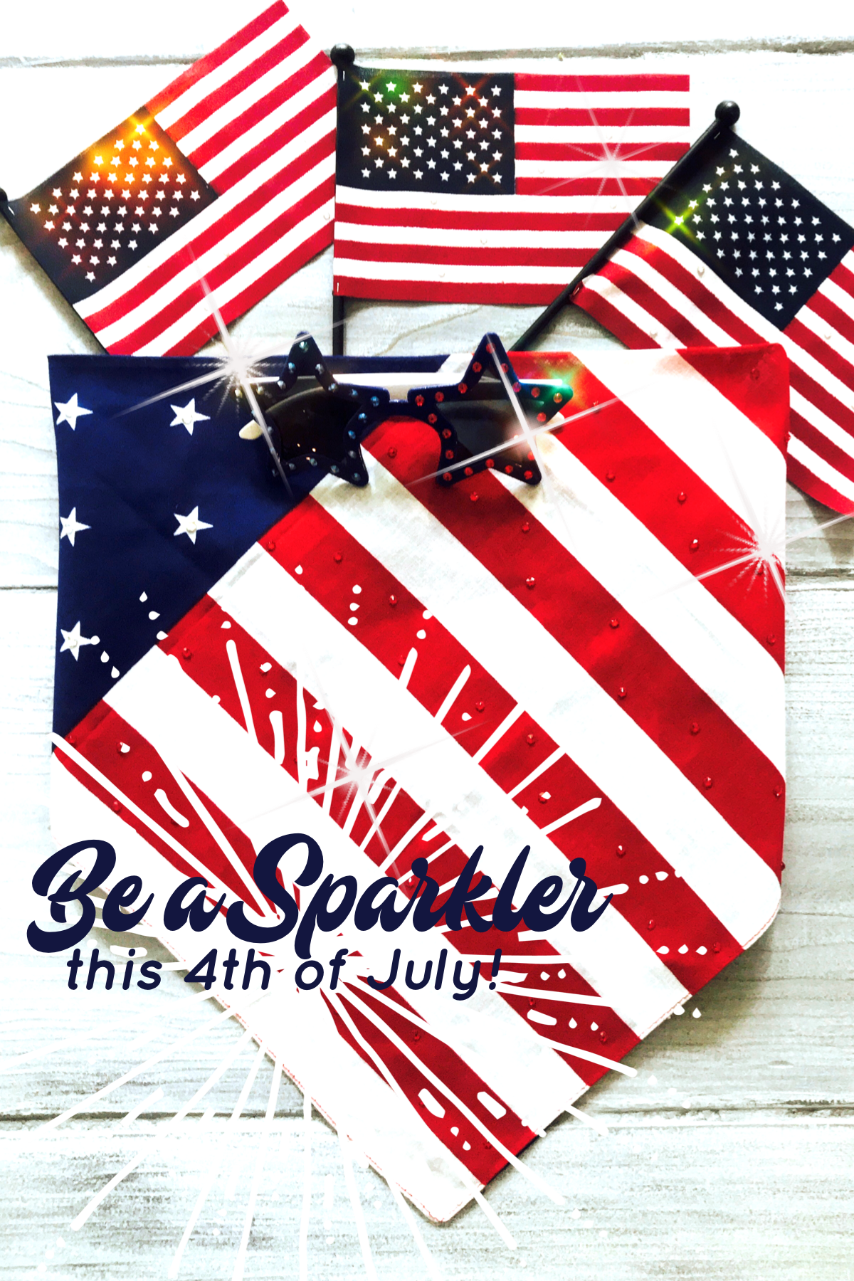 Fourth of July Rhinestone Accessories