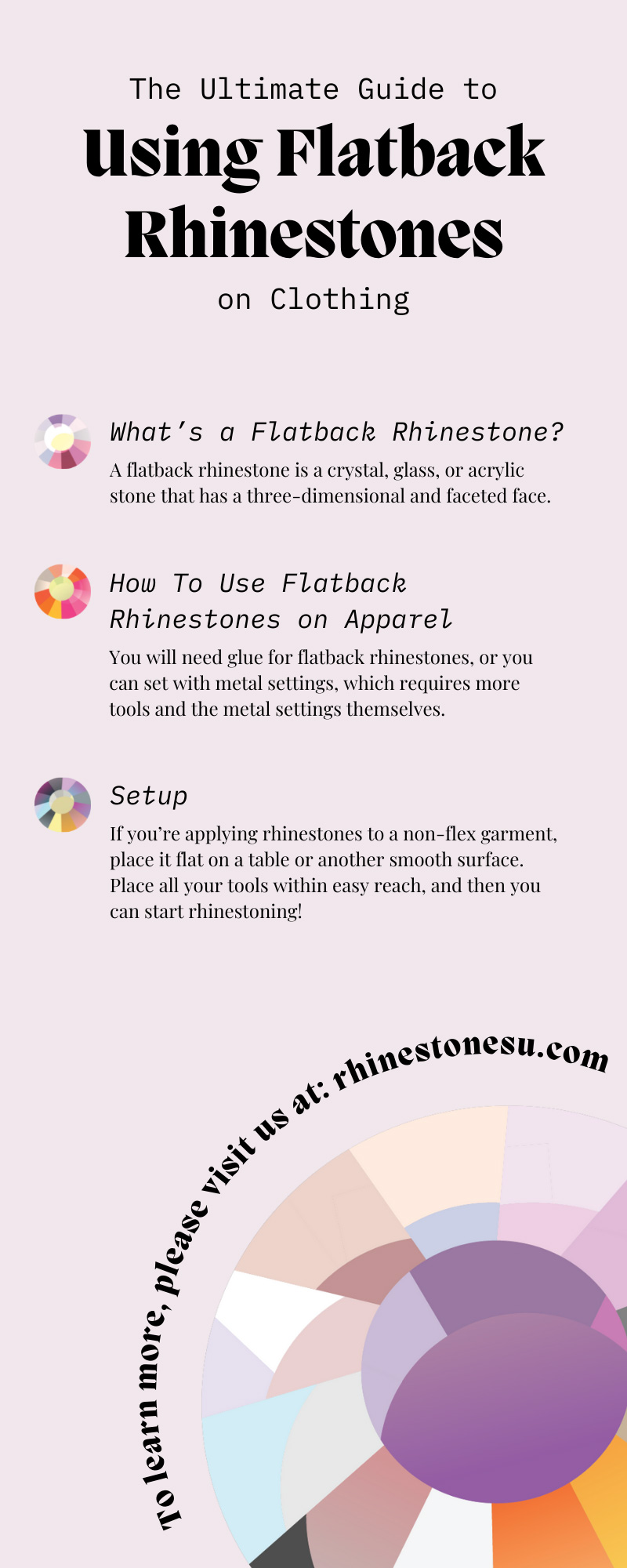 The Ultimate Guide to Using Flatback Rhinestones on Clothing - Rhinestones  Unlimited