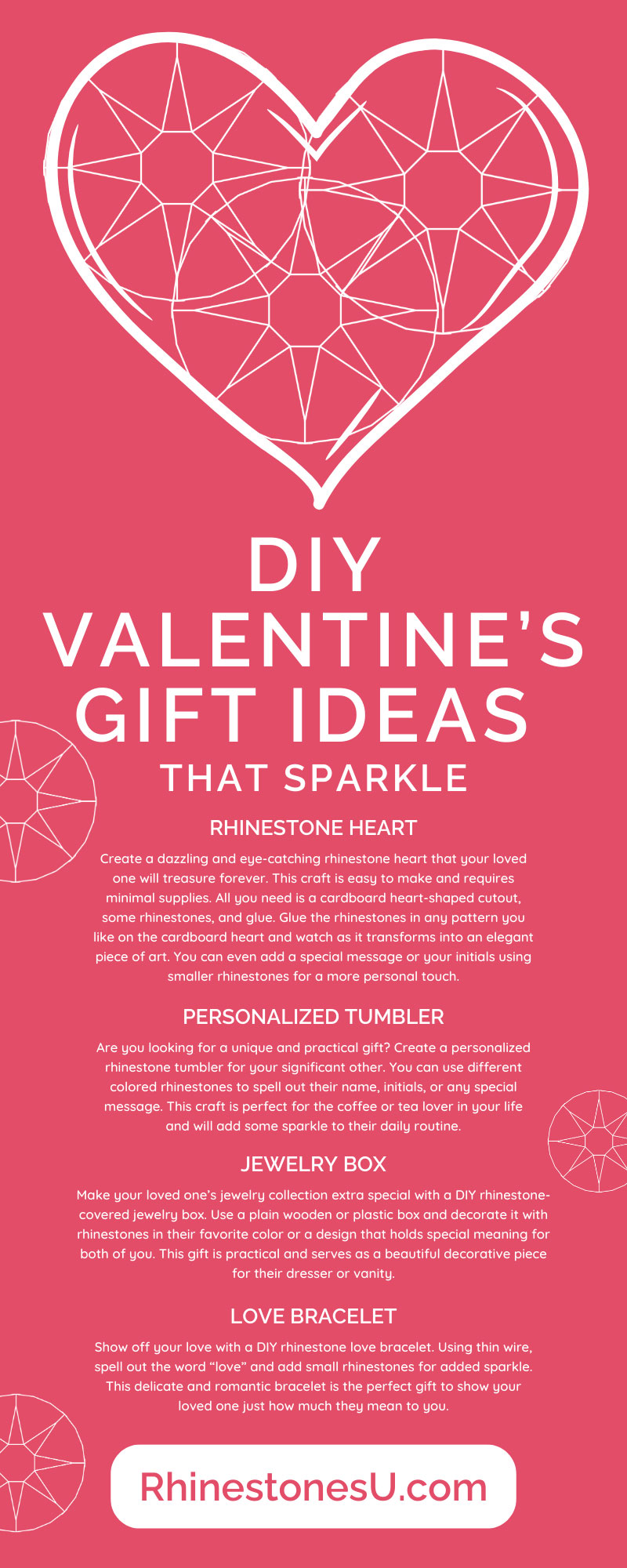 14 DIY Valentine’s Gift Ideas That Sparkle