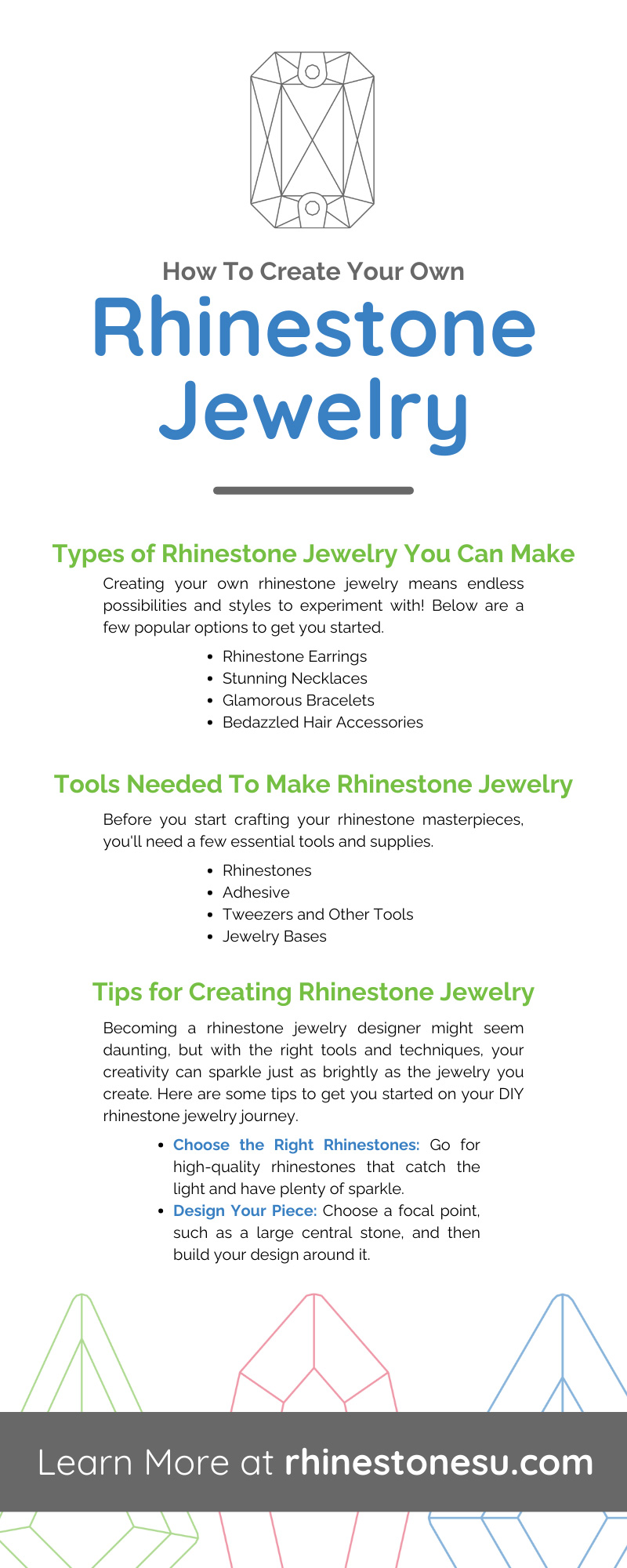 How To Create Your Own Rhinestone Jewelry