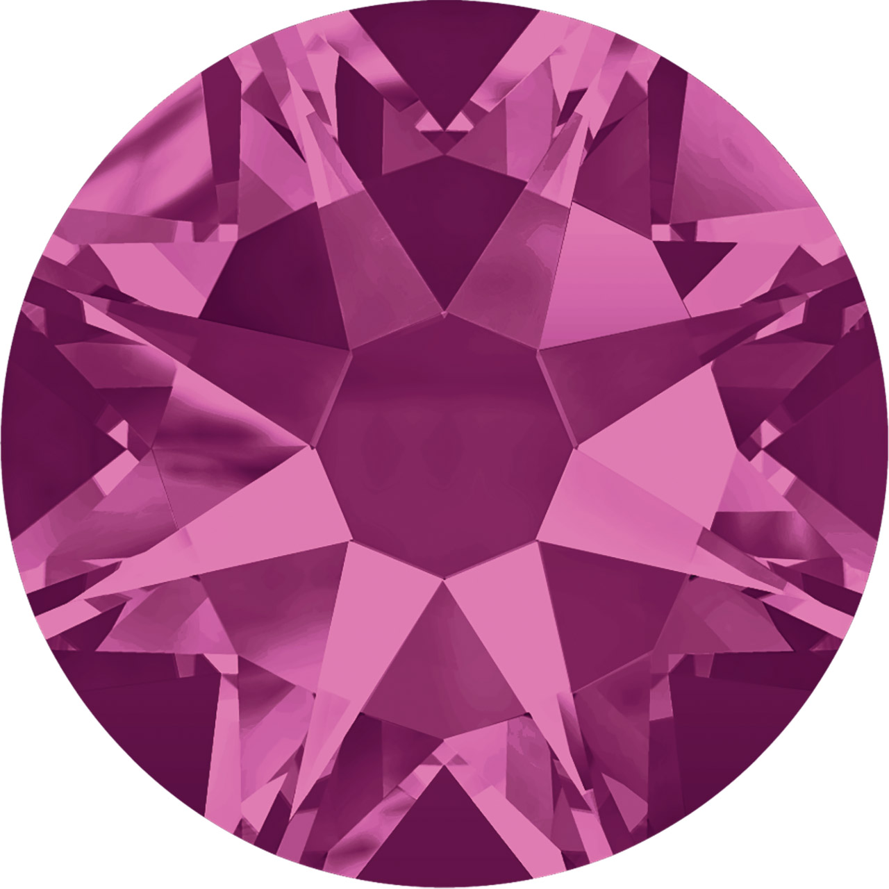 Swarovski Crystal - Fuchsia