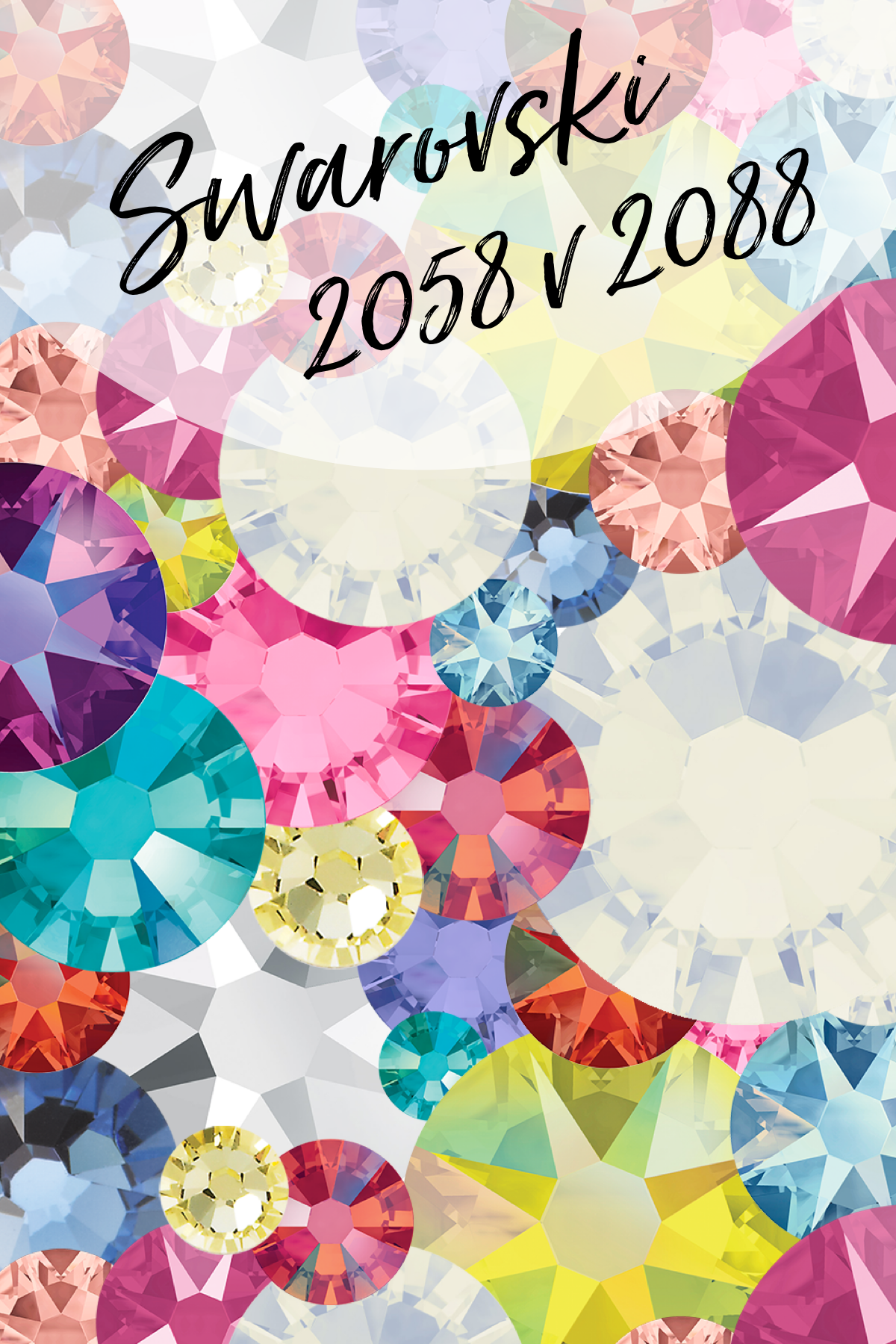 2058 & 2088 SWAROVSKI Crystal Flatback No-Hotfix - Crystal Moonlight –  Crystal Kaos