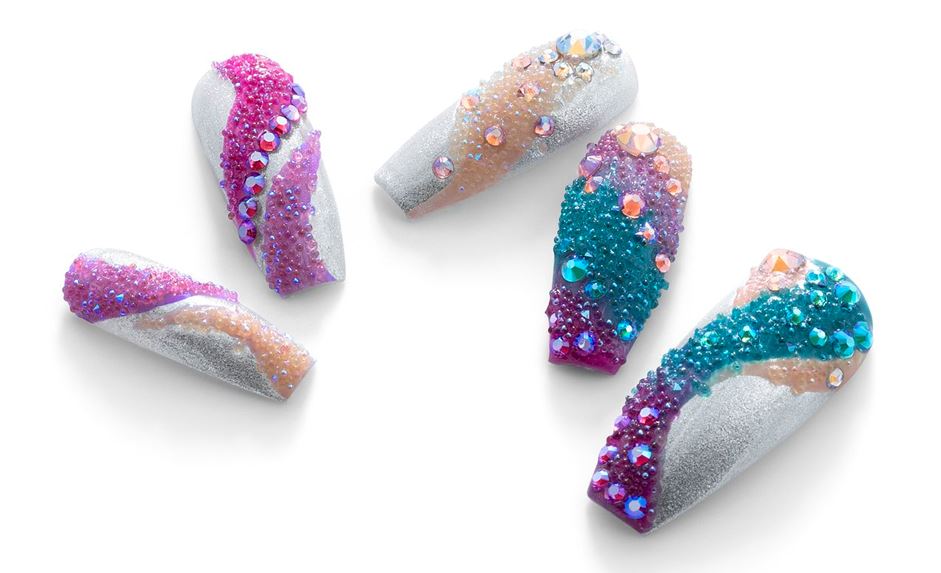 1000 AB PREMIUM CRYSTALS for Nails, Swarovski Crystals, Pixie Dust