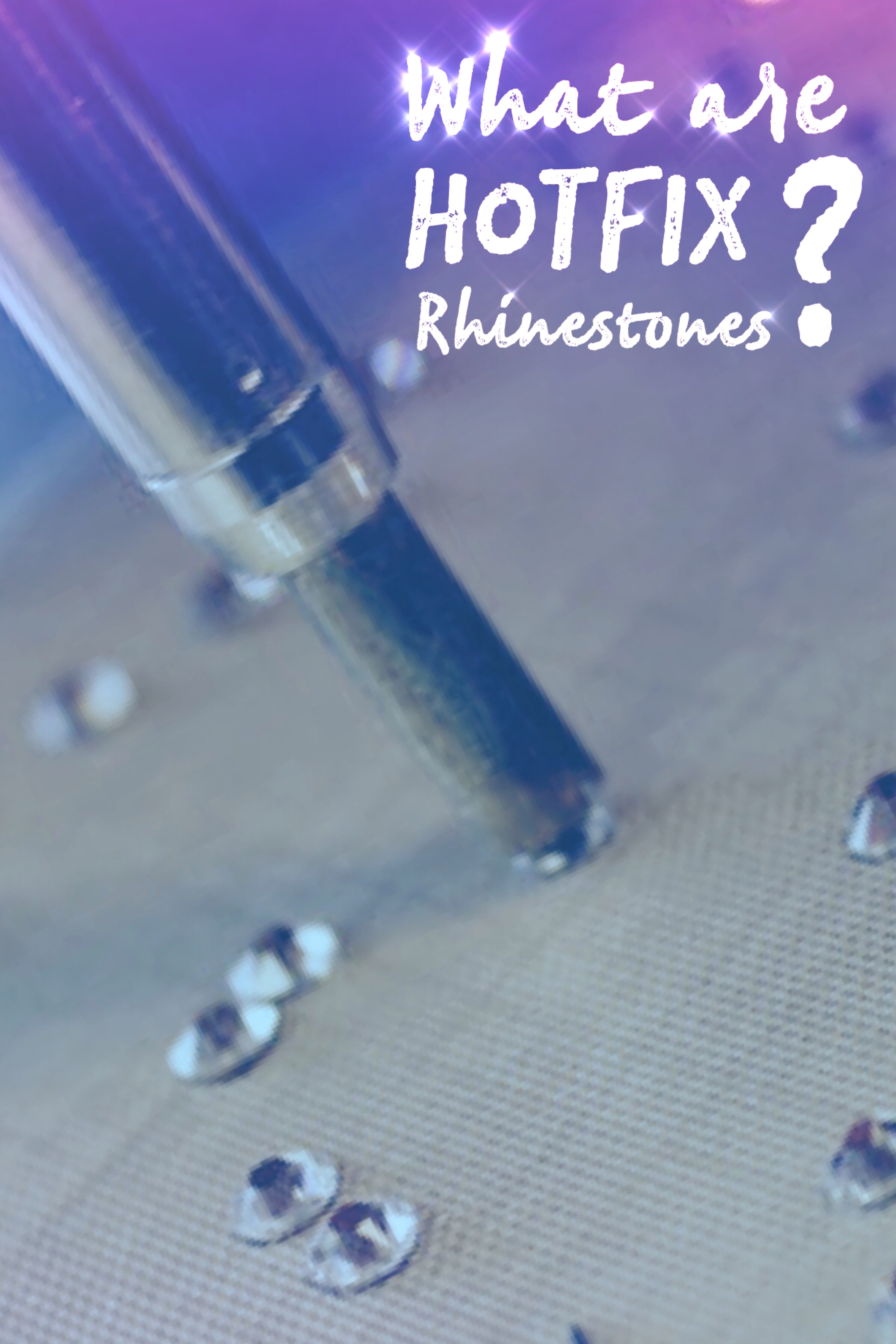 What glue is best for rhinestones on fabric? - Rhinestones Unlimited